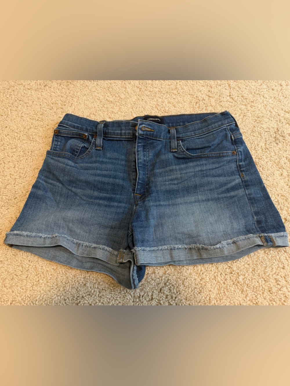 JCREW Blue Denim Cutoff Shorts